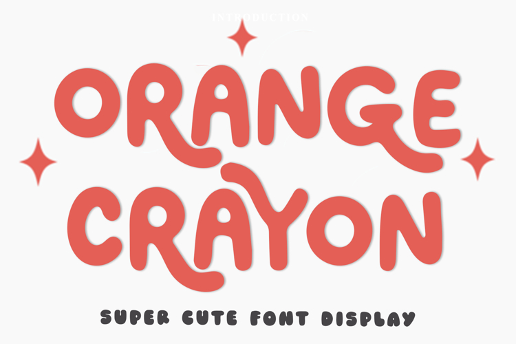 Orange Crayon