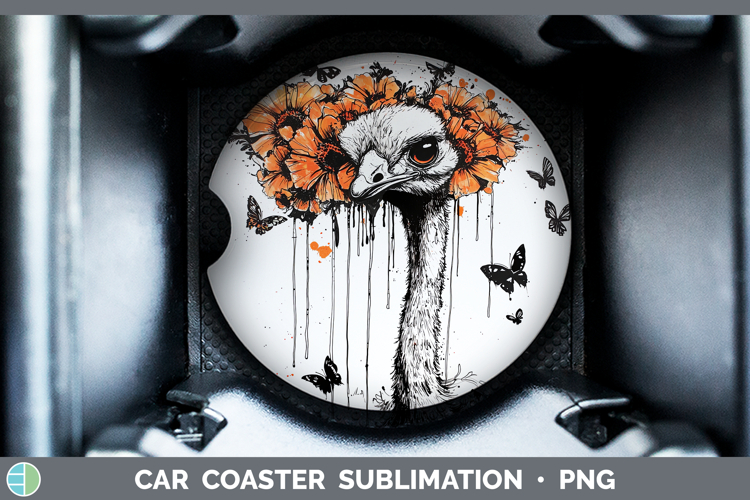 Car Coaster Sublimation Designs Image 12