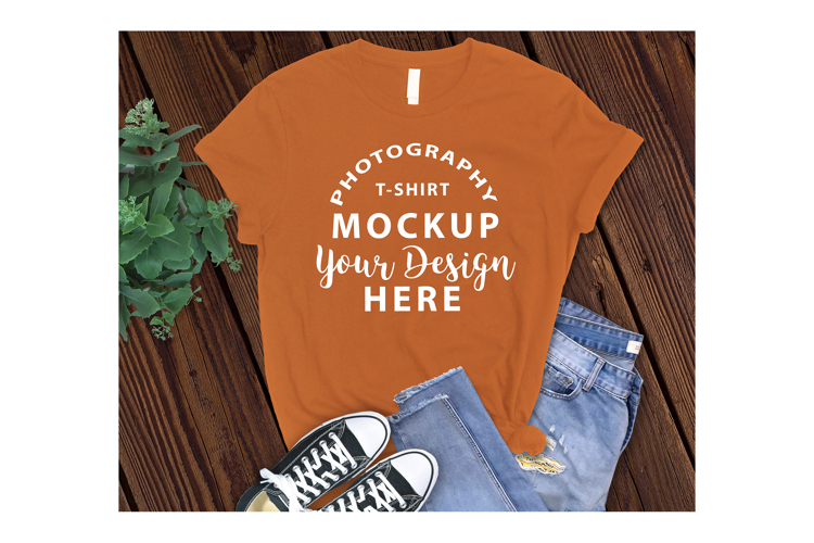 BELLA CANVAS 3001 T-shirt ORANGE