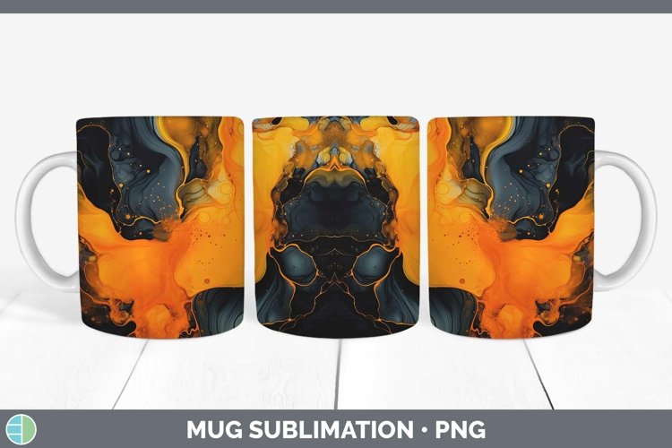 GorgeousOrange Mug Wrap design.