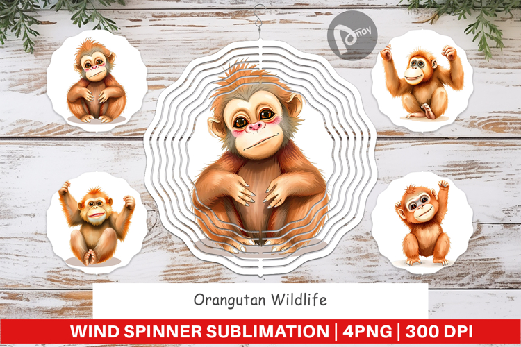 Orangutan Clipart Image 20