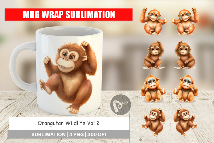 Orangutan Clipart