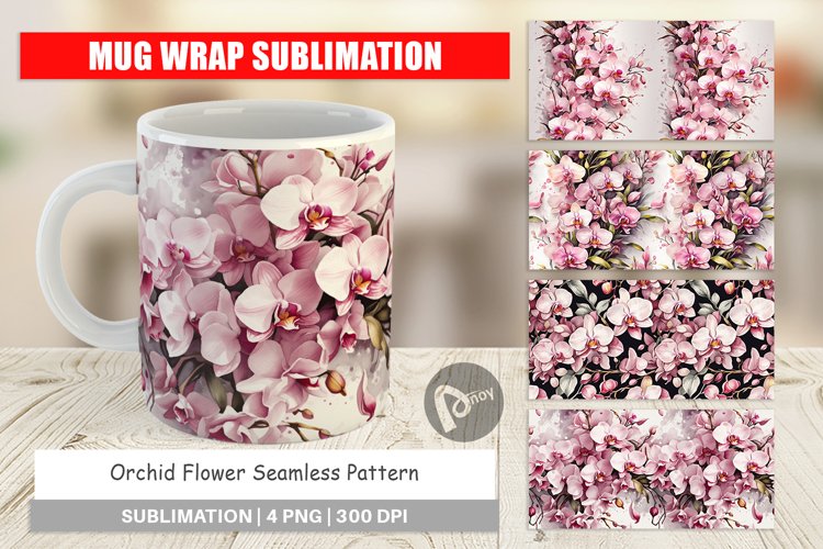 Orchid Clipart Image 6