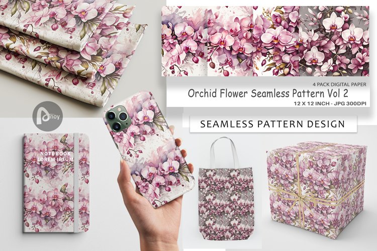 Orchid Clipart Image 13