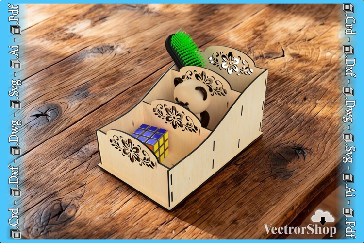 Decorative Desk Organizer - Ideal for Home Storage