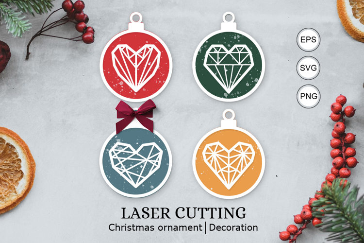 Laser Cut Christmas SVG / laser cut christmas ornaments svg