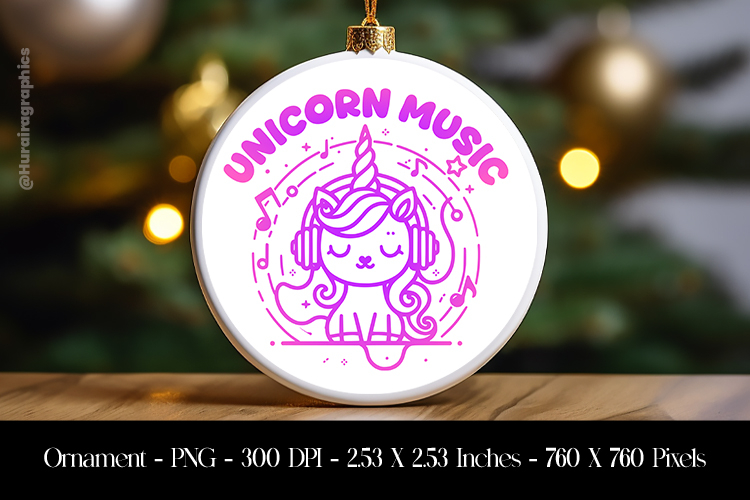 Cute Unicorn Clipart Image 9