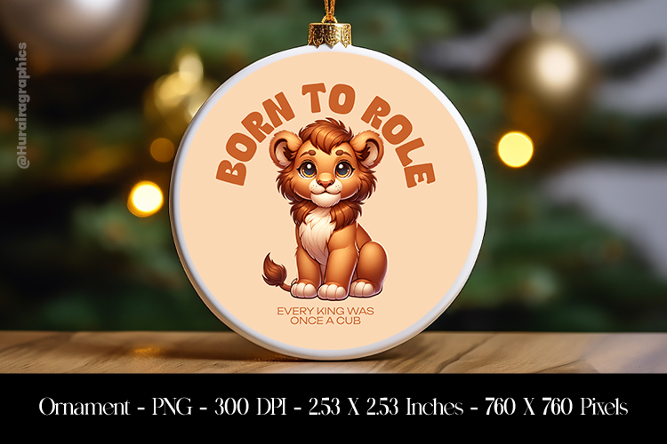 Cute Lion Clipart Image 9