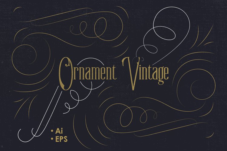 Vintage Ornament Clipart Image 18