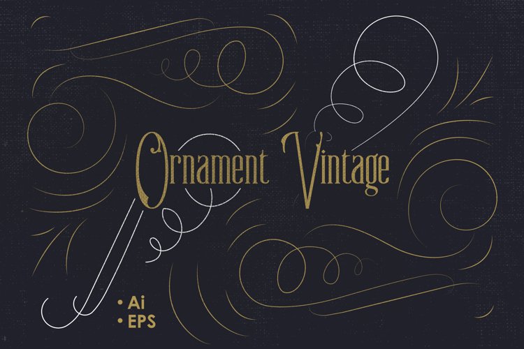 Vintage Ornament Clipart Image 20