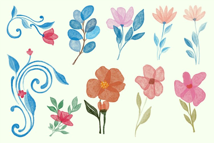 Vintage Flower Illustration Image 20