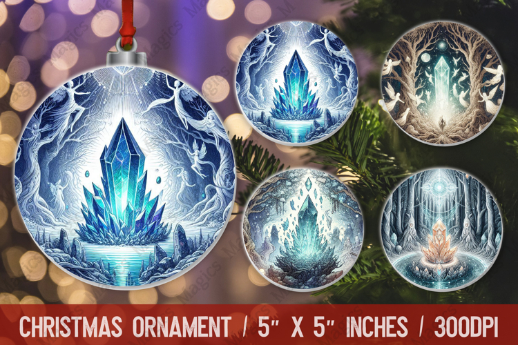Christmas Ornaments Clipart Image 17