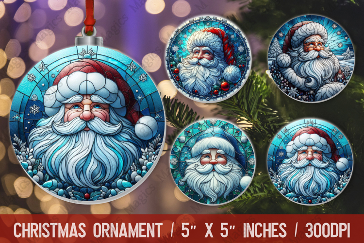 Christmas Ornaments Sublimation, Ornaments PNG Design