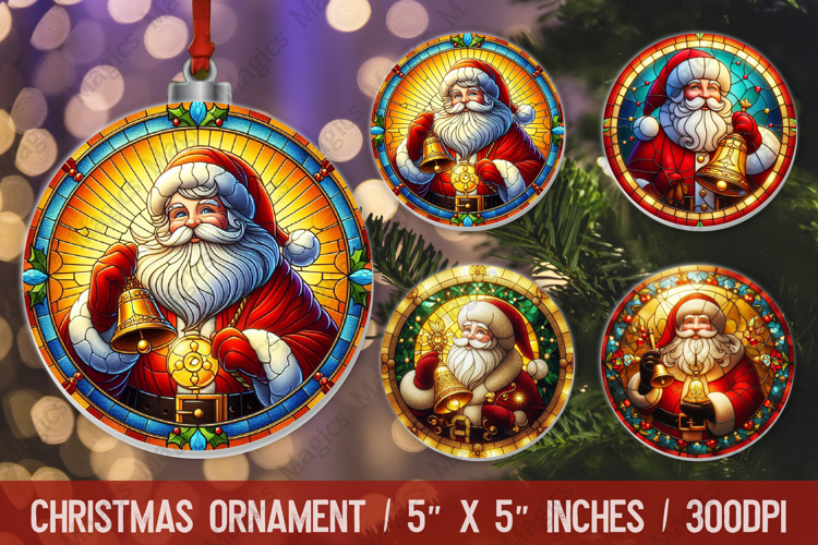 Christmas Ornaments Sublimation, Ornaments PNG Design