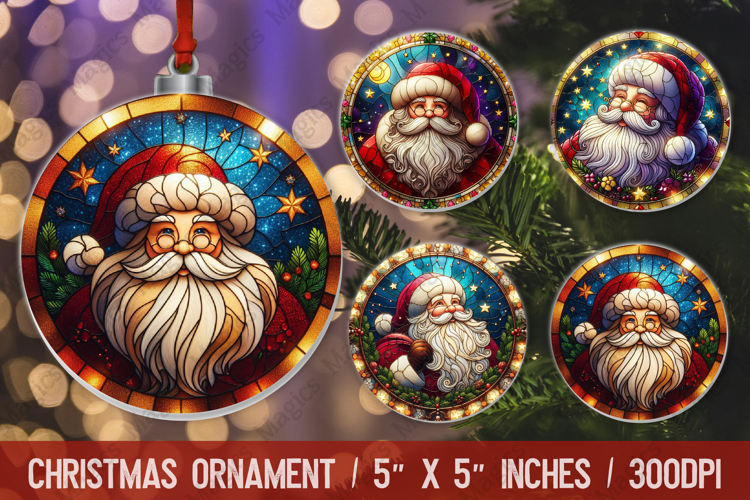 Christmas Ornaments Sublimation, Ornaments PNG Design