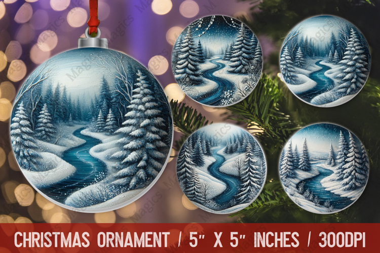 Christmas Ornaments Clipart Image 10