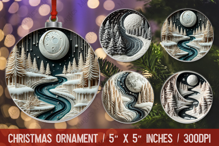 Christmas Ornaments Clipart Image 23