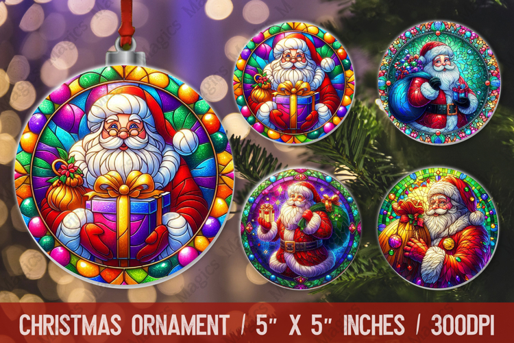 Christmas Ornaments Clipart Image 5