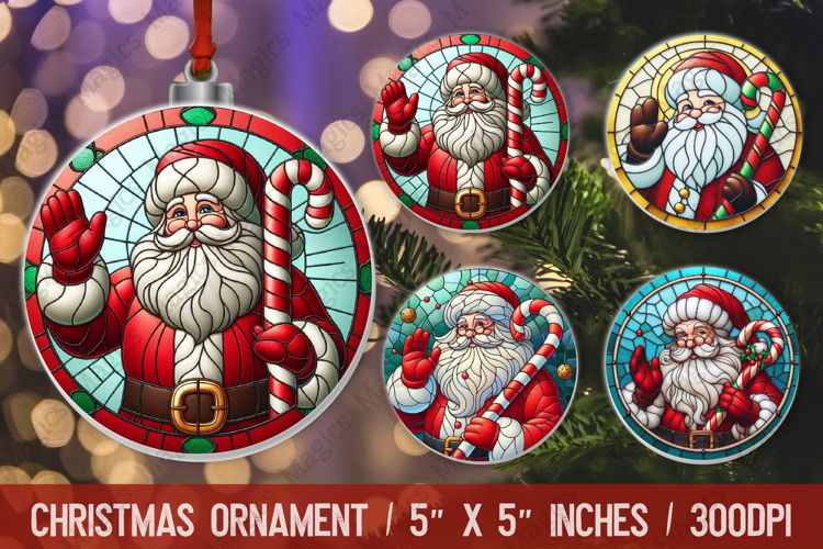 Christmas Ornaments Clipart Image 8