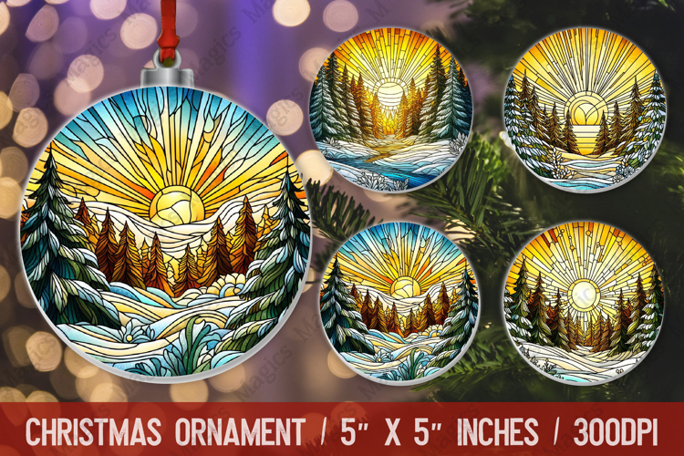 Christmas Ornaments Clipart Image 9
