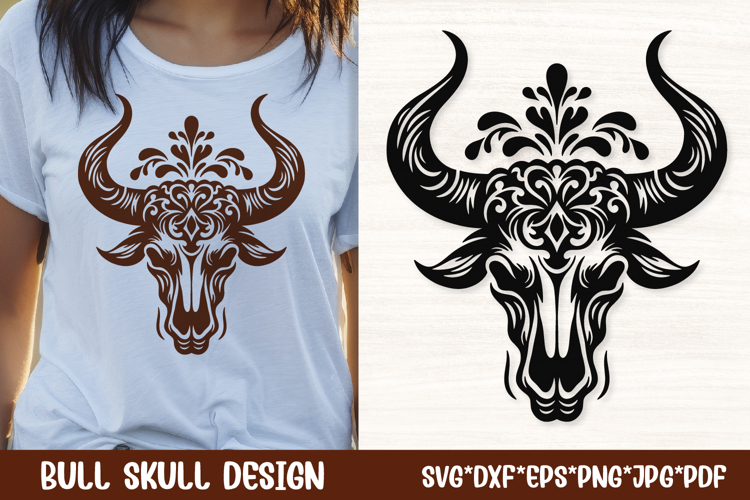 Cow Skull Svg Image 3