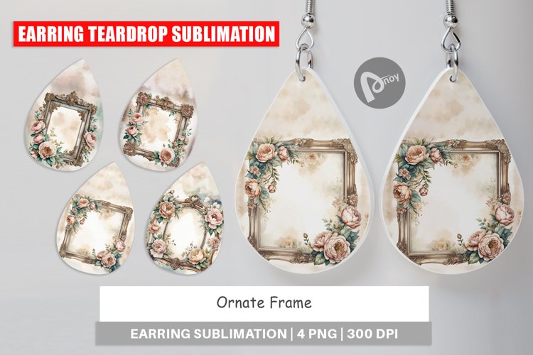 Sublimation Earring Designs Image 24