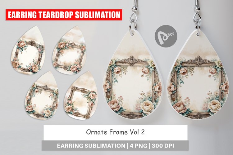 Sublimation Earring Designs Image 24
