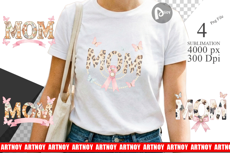 Ornate Garden MOM Sublimation