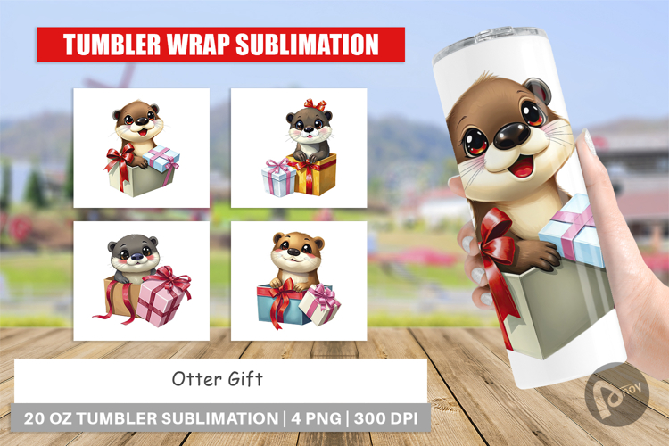 Otter Clipart Image 11