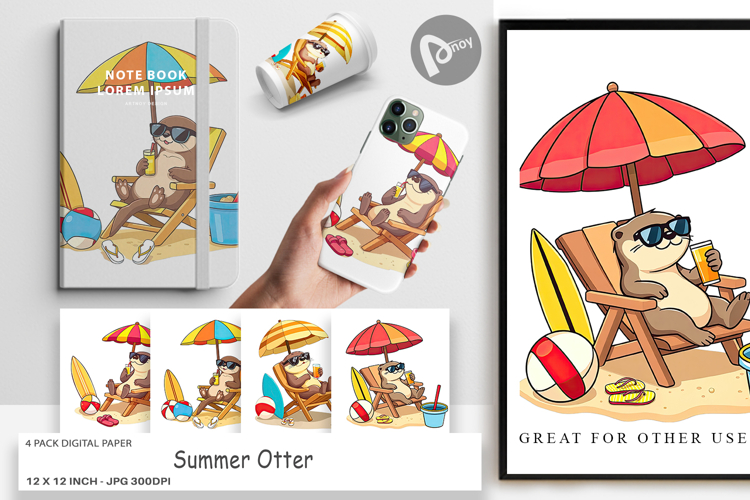 Otter Clipart Image 5