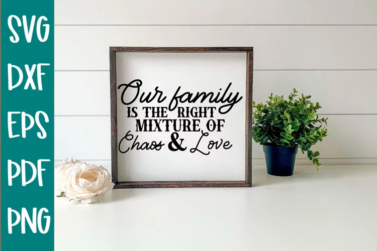 Our Family SVG Cut file