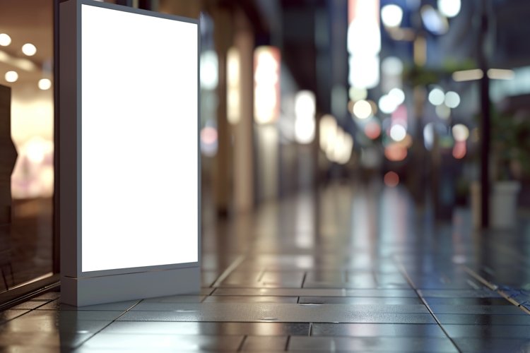 Billboard Sign Mockup Outdoor Signage