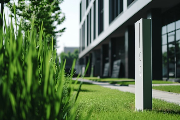 Billboard Sign Mockup Outdoor Signage
