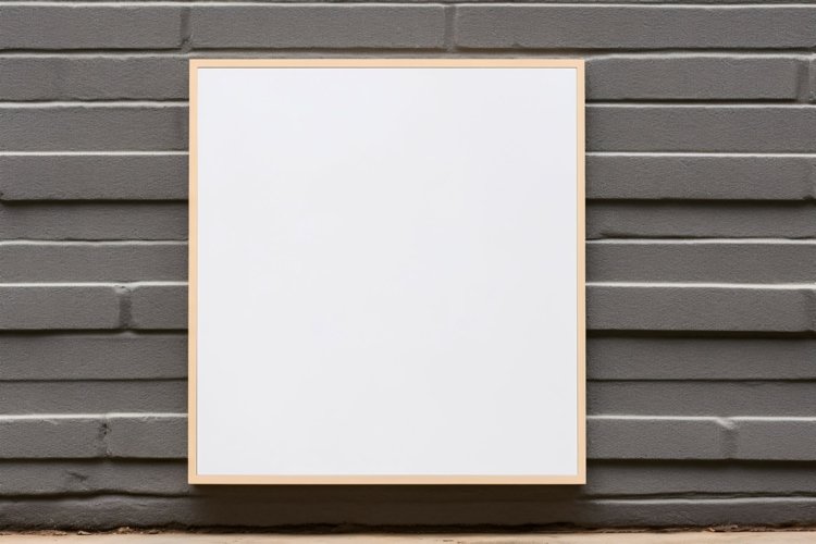 Sign Board Mockup on Building Wall