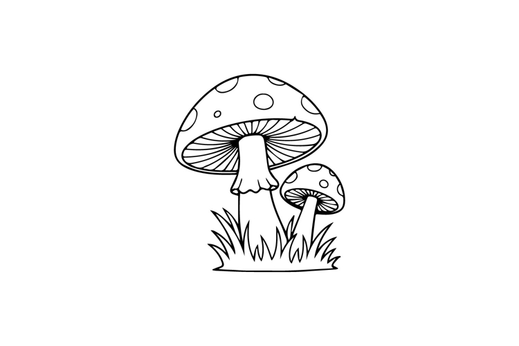 Mushroom Outline
