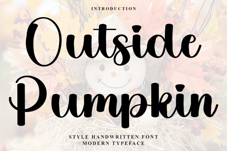 Pumpkin Font Image 2