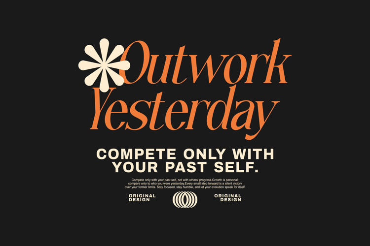 Outwork Urban Typography T-shirt Design