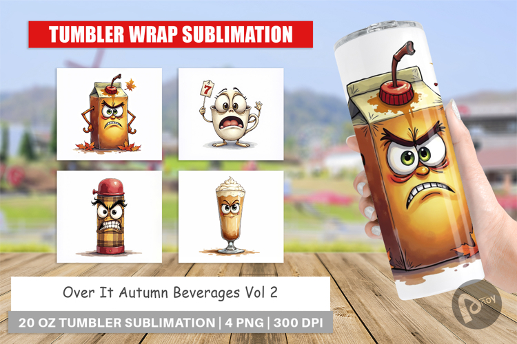 Thanksgiving Tumbler Wrap Image 17