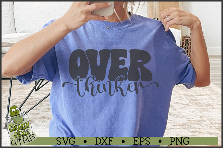 Overthinker SVG File