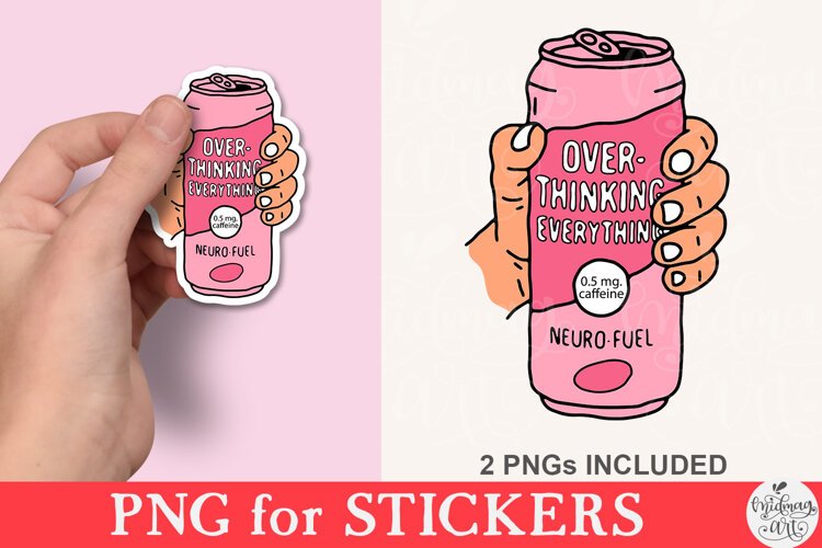 Over Thinking Everything Png example image 1