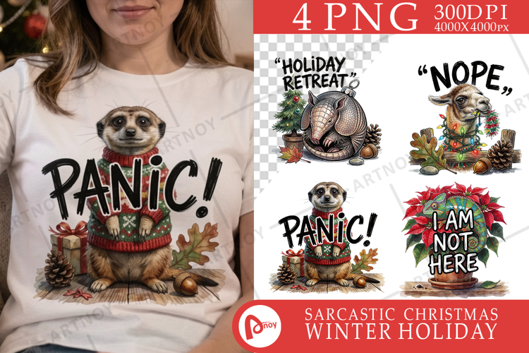 Exotic Holiday Panic Sublimation