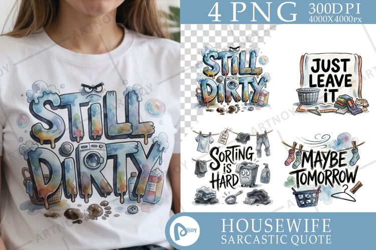 Laundry Day Outbursts Sublimation
