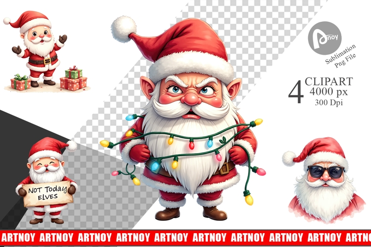 Christmas Watercolor Clipart Image 20