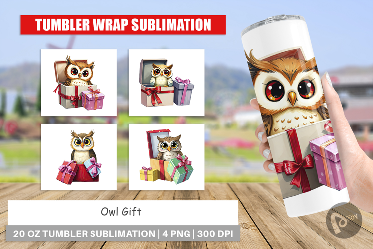 Tumbler Owl Gift