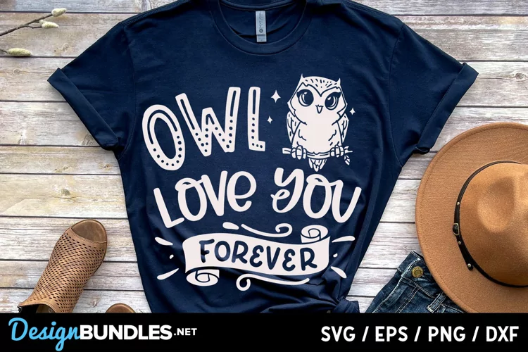 Owl love you forever svg
