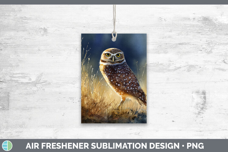 GorgeousOwl Sunset Air Freshener design.