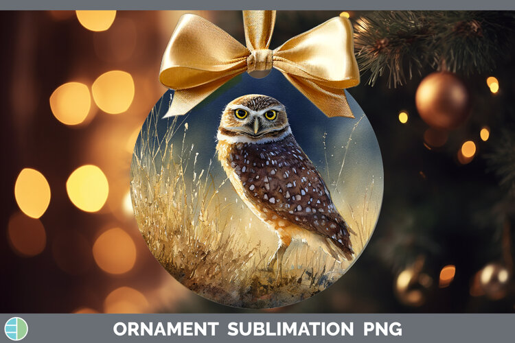 GorgeousOwl Sunset Ornament design.