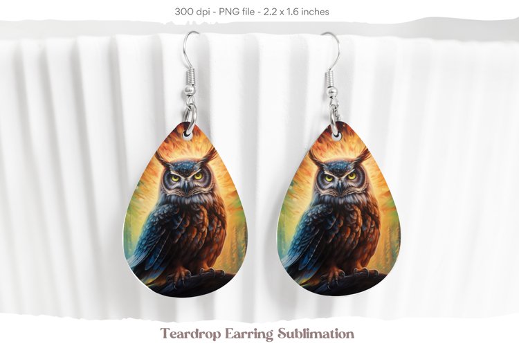 Earring Sublimation Designs Image 5