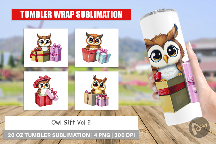 Tumbler Owl Gift