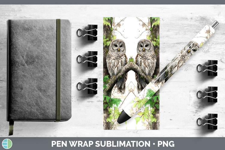 GorgeousOwls Sketch Pen Wrap design.